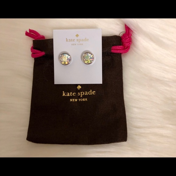 kate spade Jewelry - NEW Kate Spade ♠️ Stud Silver Earrings